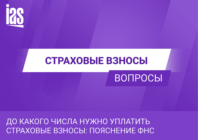 До какого числа нужно уплатить страховые взносы: пояснение ФНС
