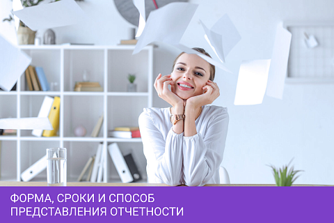 Форма, сроки и способ представления отчетности